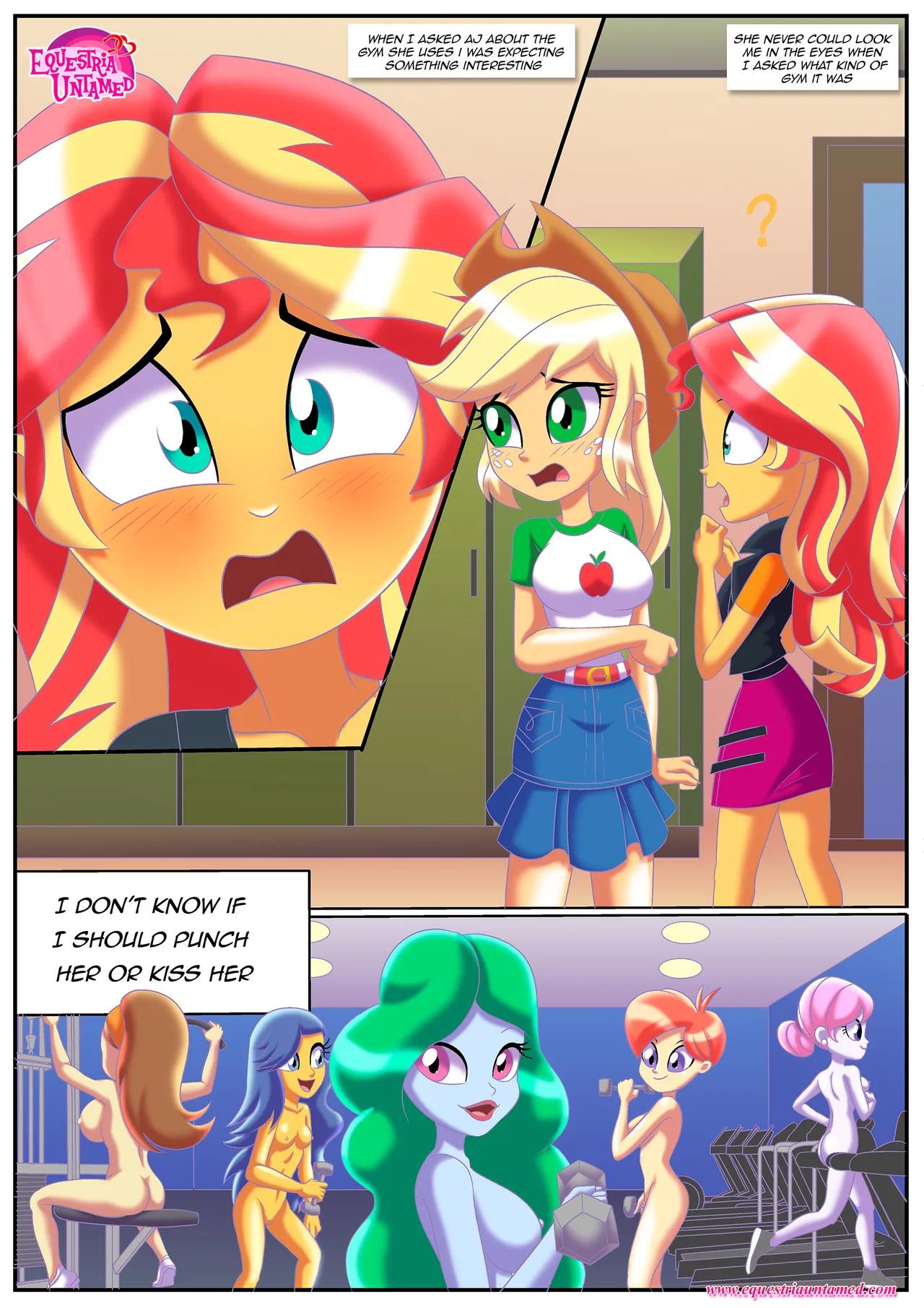 Sunset's Steamy Workout page 2 full