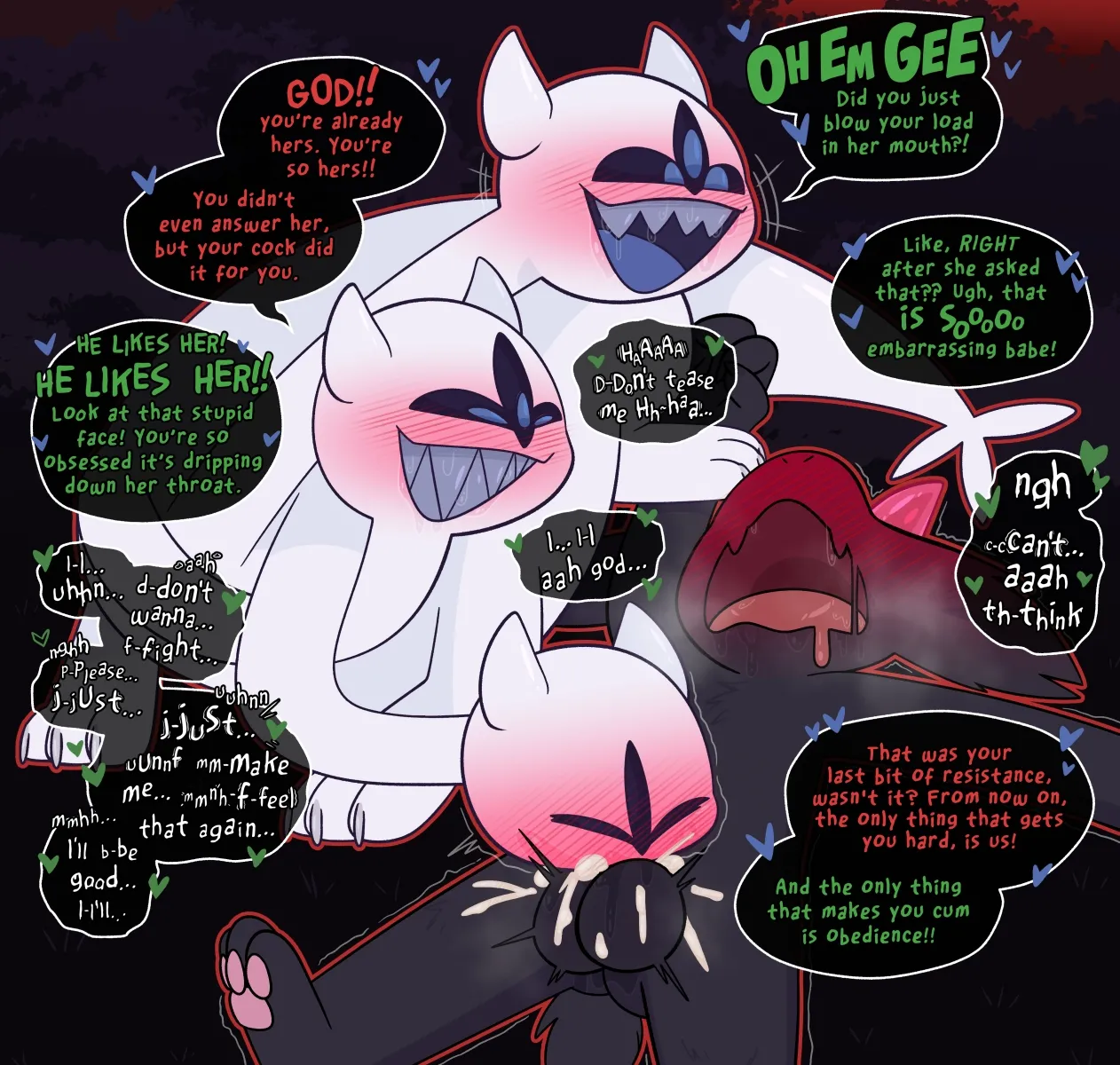 Ralsei x Clover page 6 full