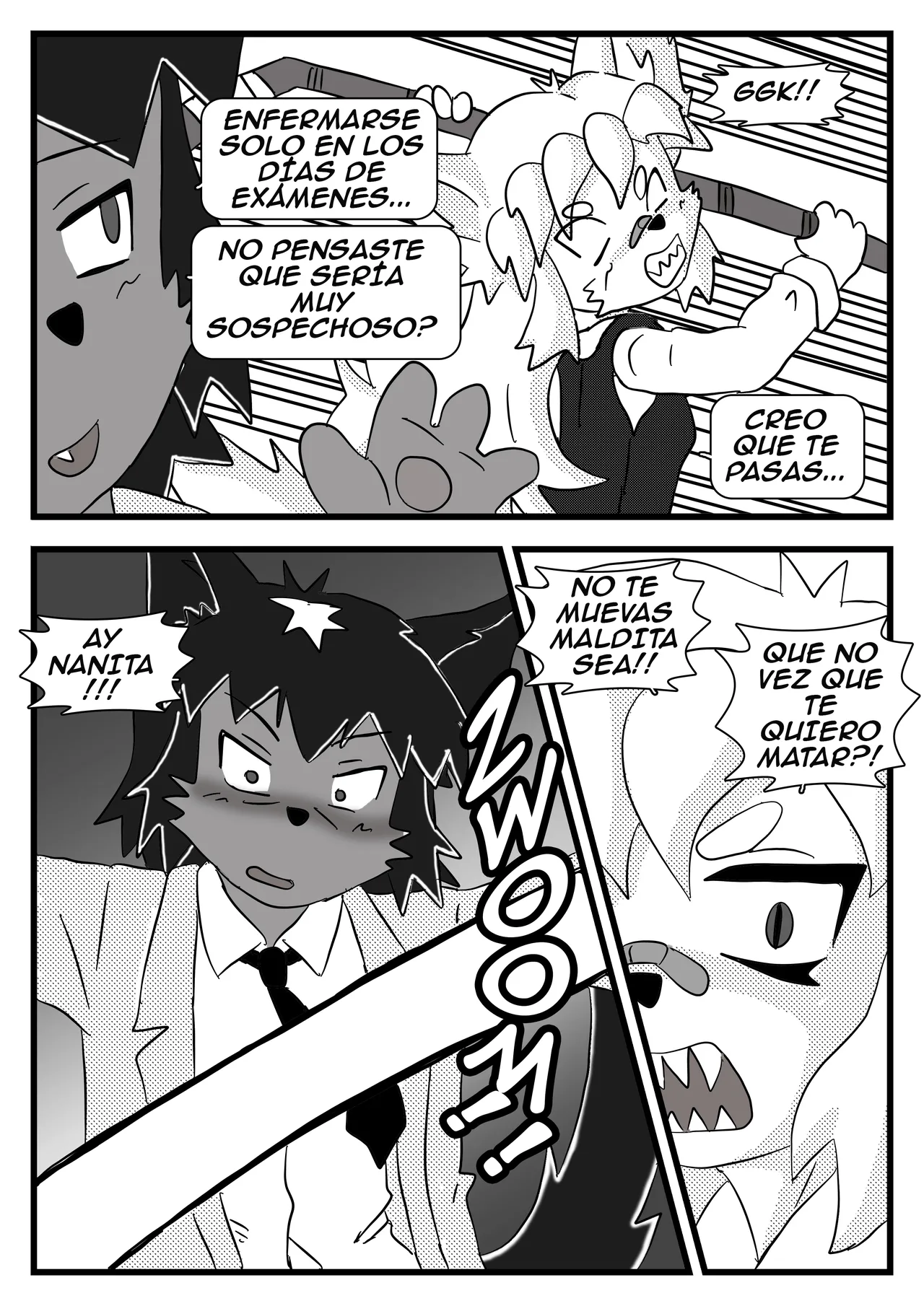 EL ENFERMERO Y LA REBELDE DE PRIMER AÑO page 10 full