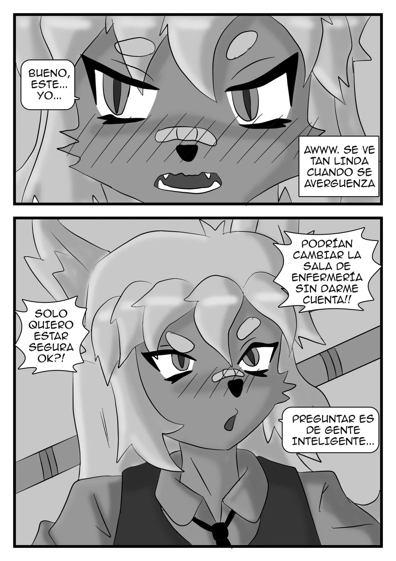 EL ENFERMERO Y LA REBELDE DE PRIMER AÑO page 6 full