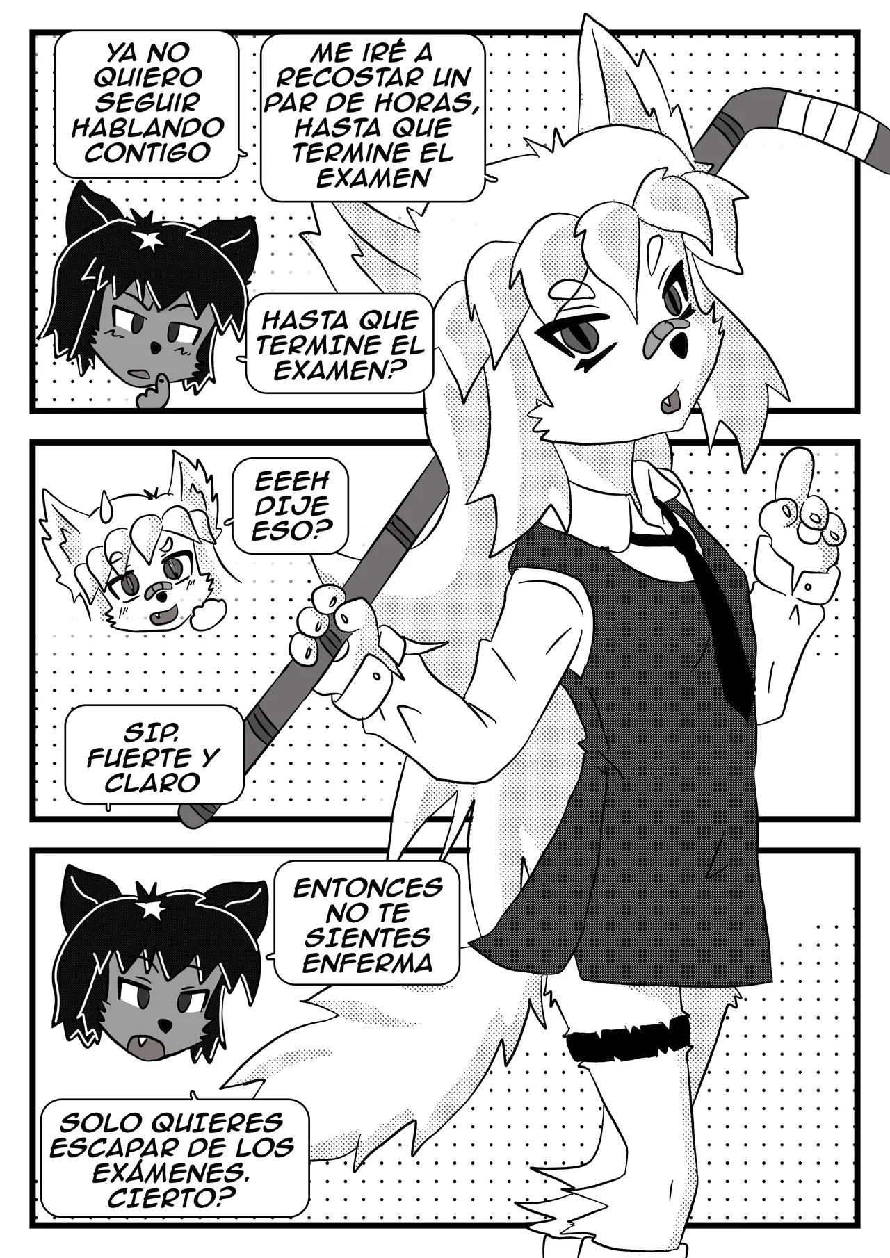 EL ENFERMERO Y LA REBELDE DE PRIMER AÑO page 8 full
