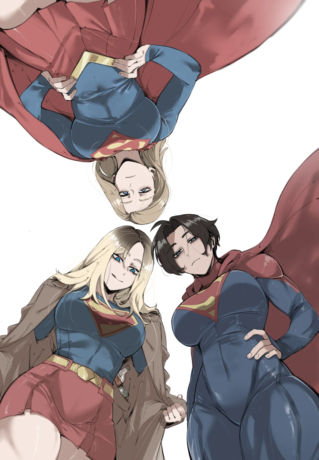 Supergirls page 1 full