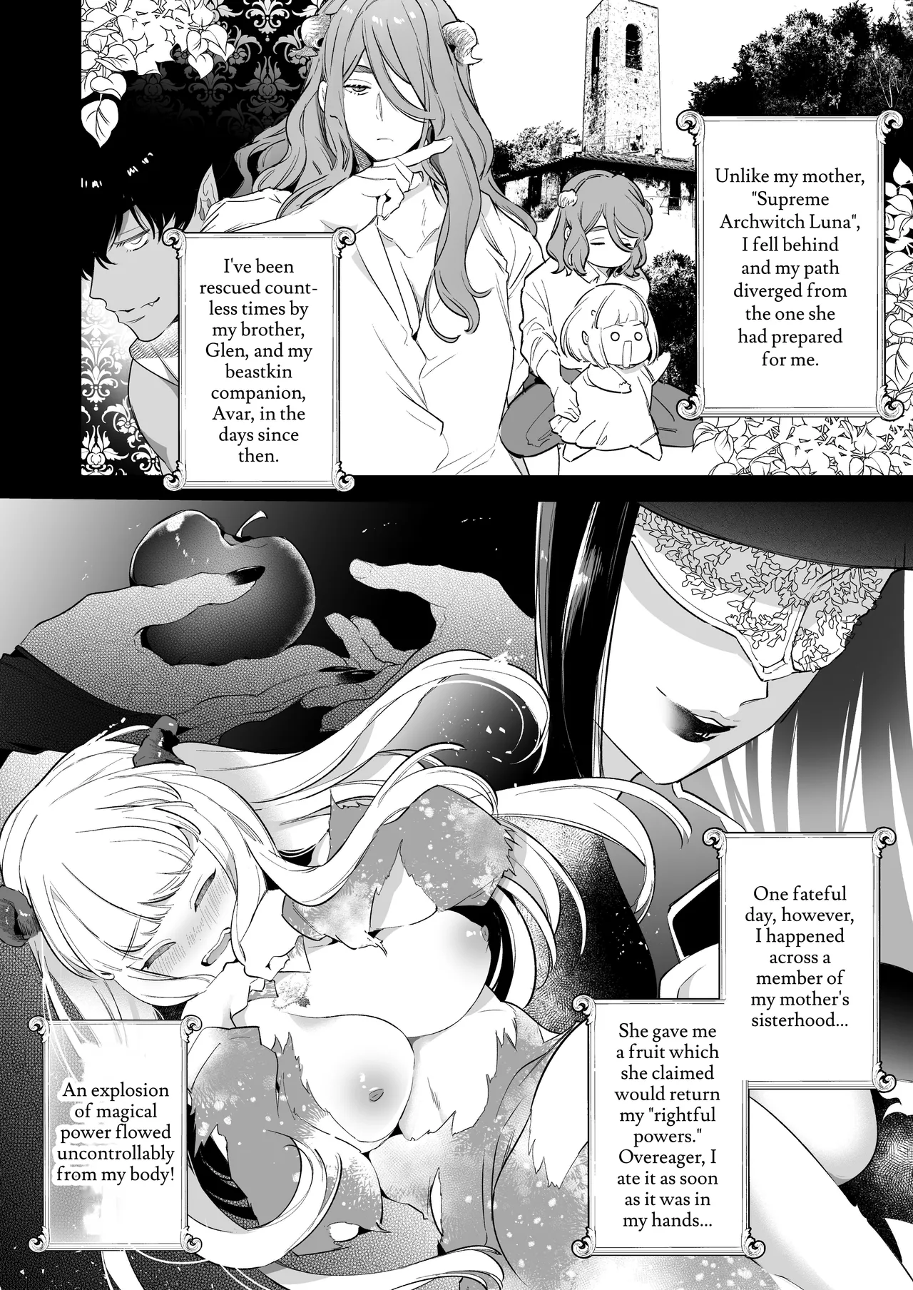 Mede little Roy ~The Magic Academy Dropout was a Powerful Succubus~ 2 page 4 full