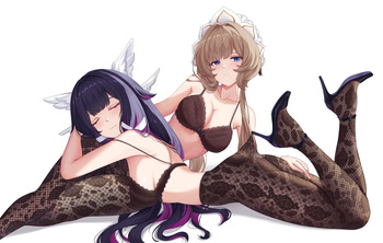 Columbina &amp; Sandrone lingerie cover