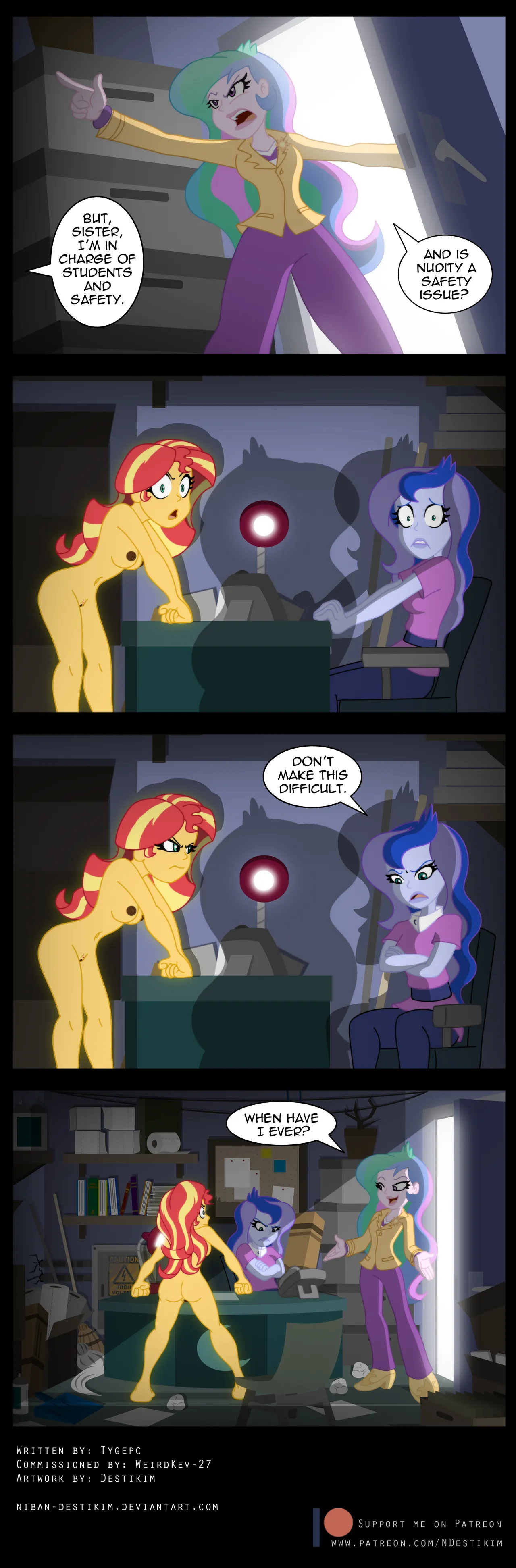 Where the Sunsets but Don't Shine page 9 full