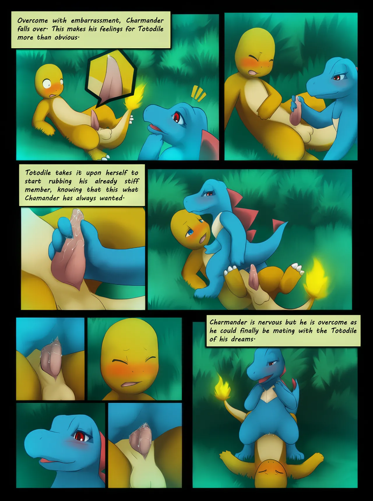 Charmander Loves Totodile page 2 full