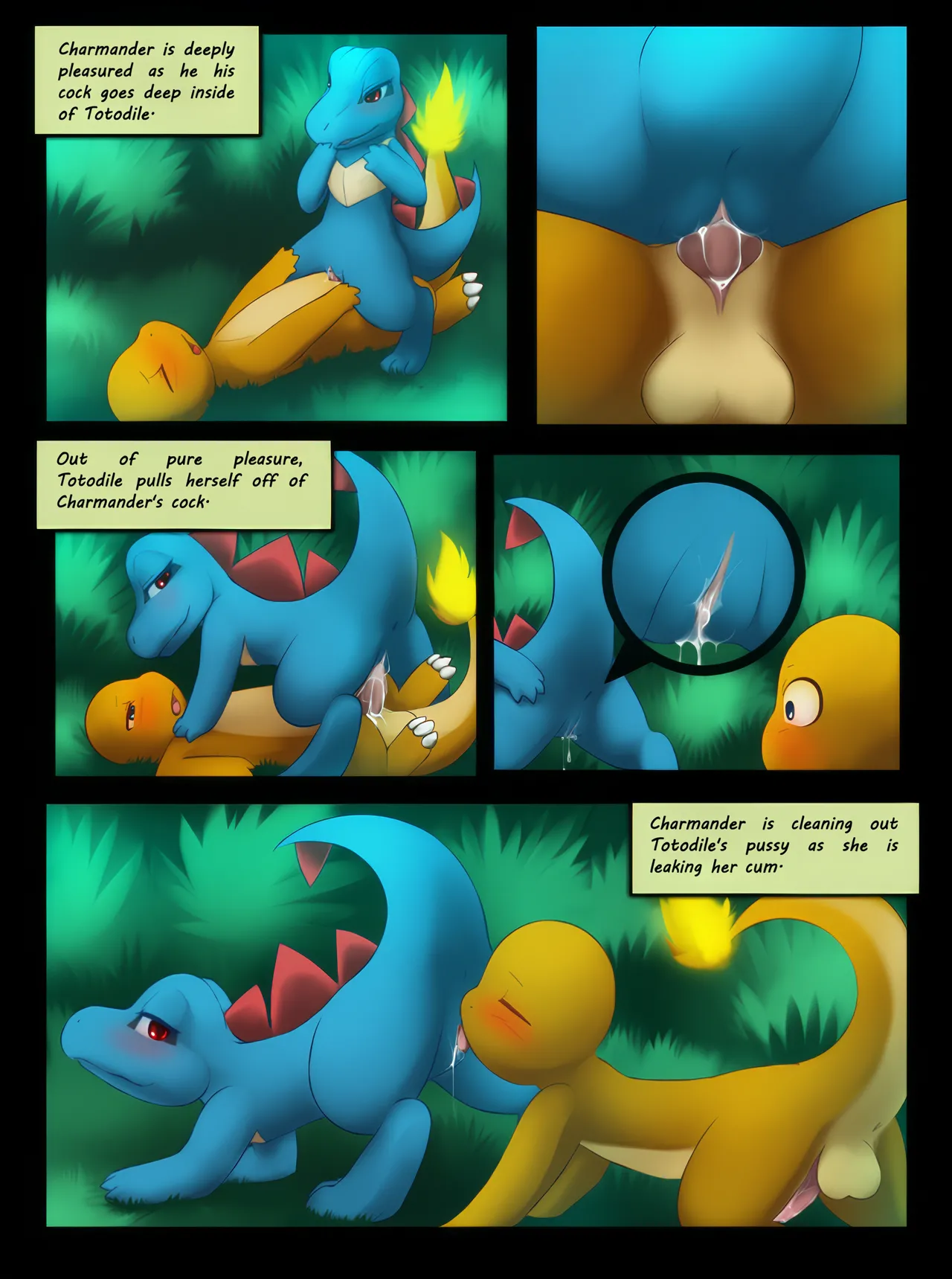 Charmander Loves Totodile page 3 full