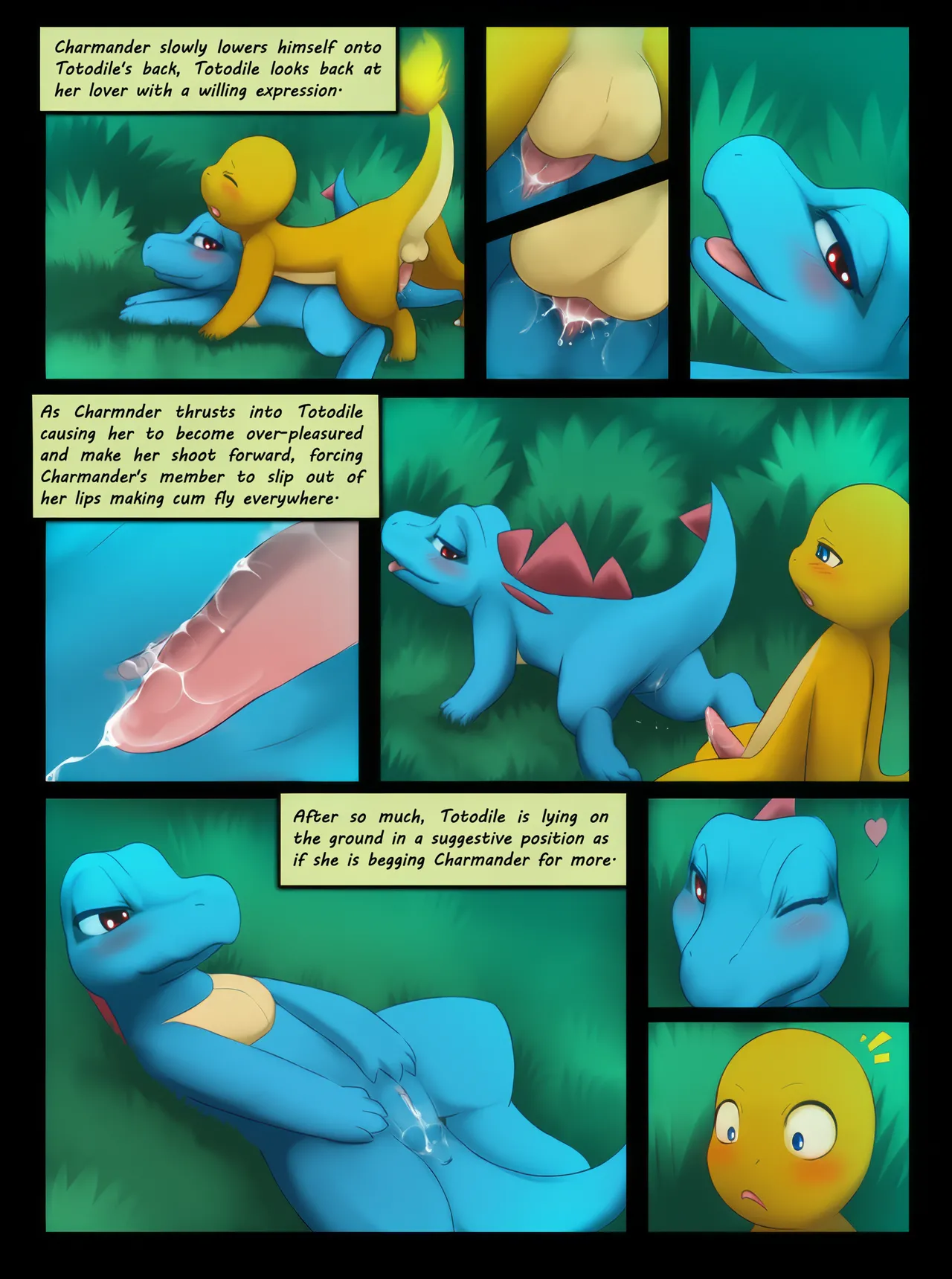 Charmander Loves Totodile page 5 full