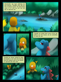 Charmander Loves Totodile