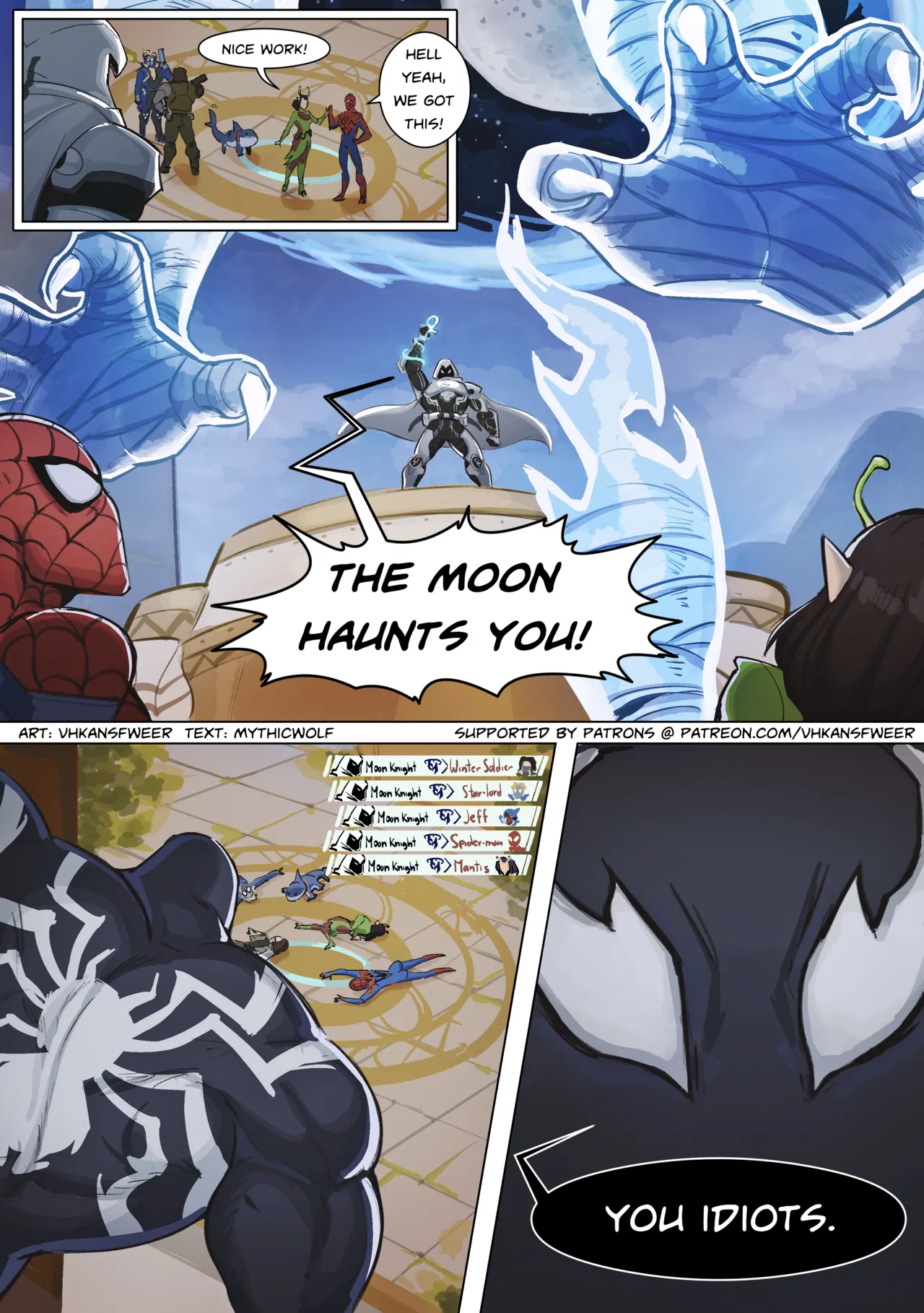 Moon Hunt  + Textless/Alts page 7 full