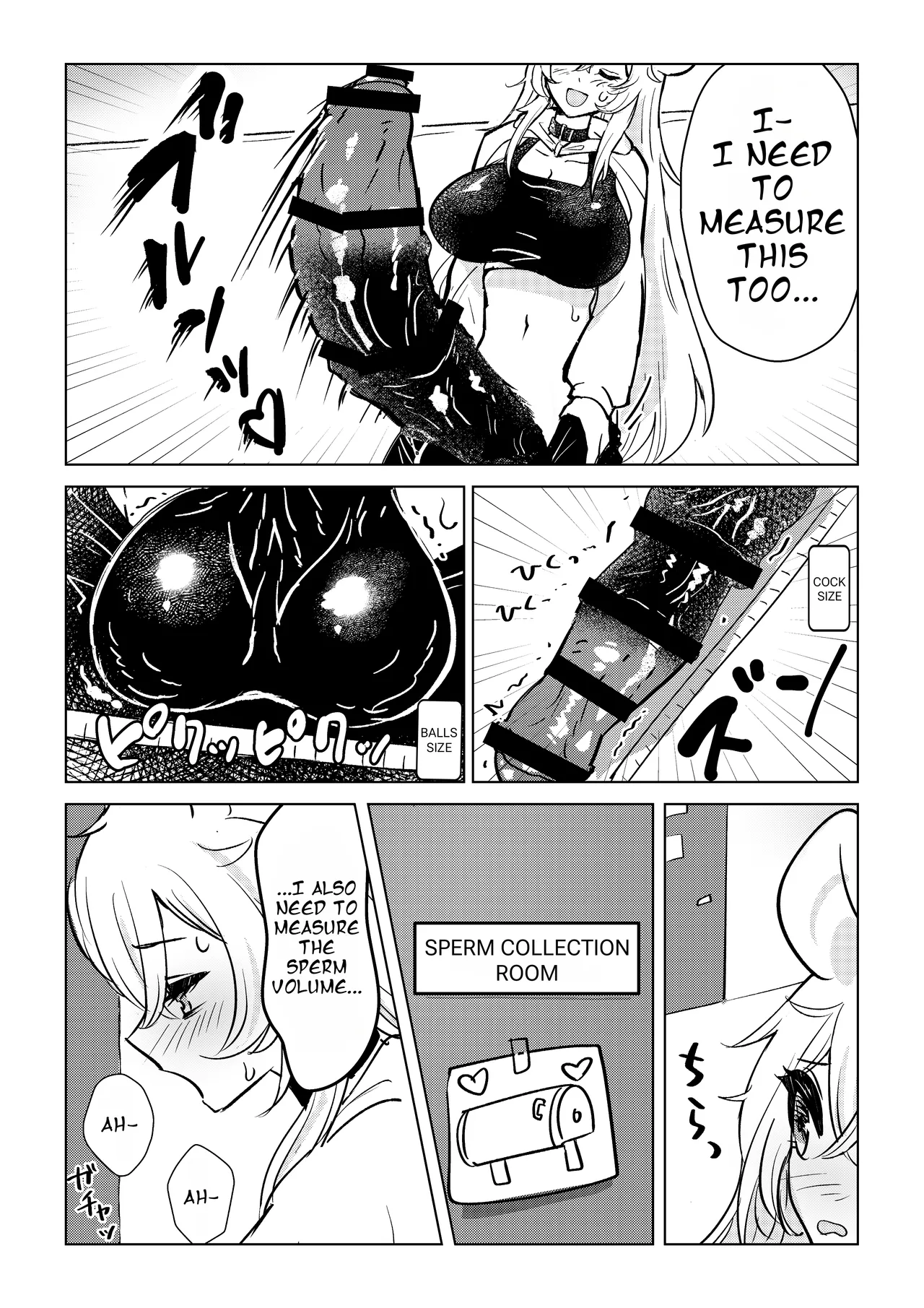 Futanari Umachin Musume ga Gihindai Onanie ni Dohamari Suru Hanashi &amp; Futanari Umachin Musume ga Futanari Nurse o Hametaosu Hanashi | The story of a futanari girl with a horse cock hooked on masturbating with a breeding dummy &amp; The story of a futanari girl with a horse cock mounting a futanari nurse page 4 full
