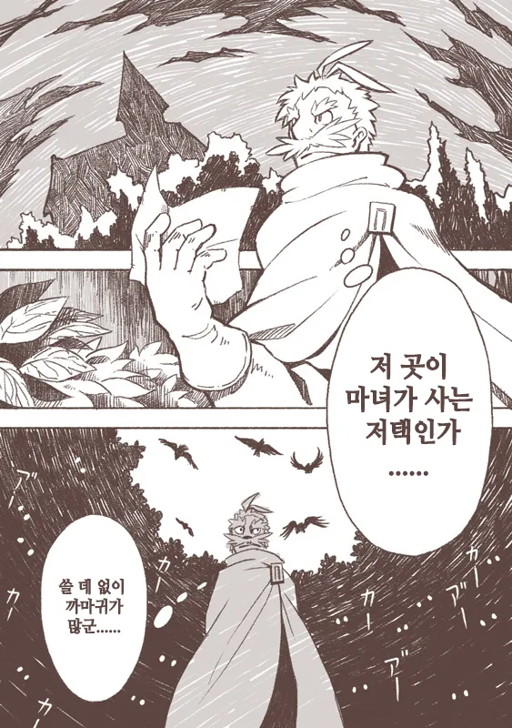 Majo to Karasu Ningen | 마녀와 까마귀 인간 page 2 full