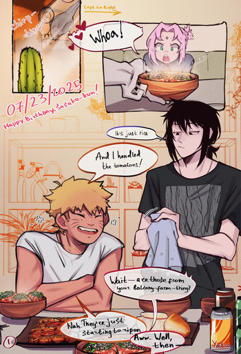 - 07/23/25 - Happy Birthday, Sasuke-kun🍅 cover