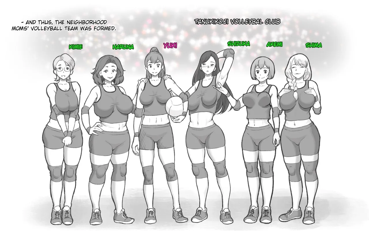 Mama Time - Mamasan Volleyball Hen page 5 full