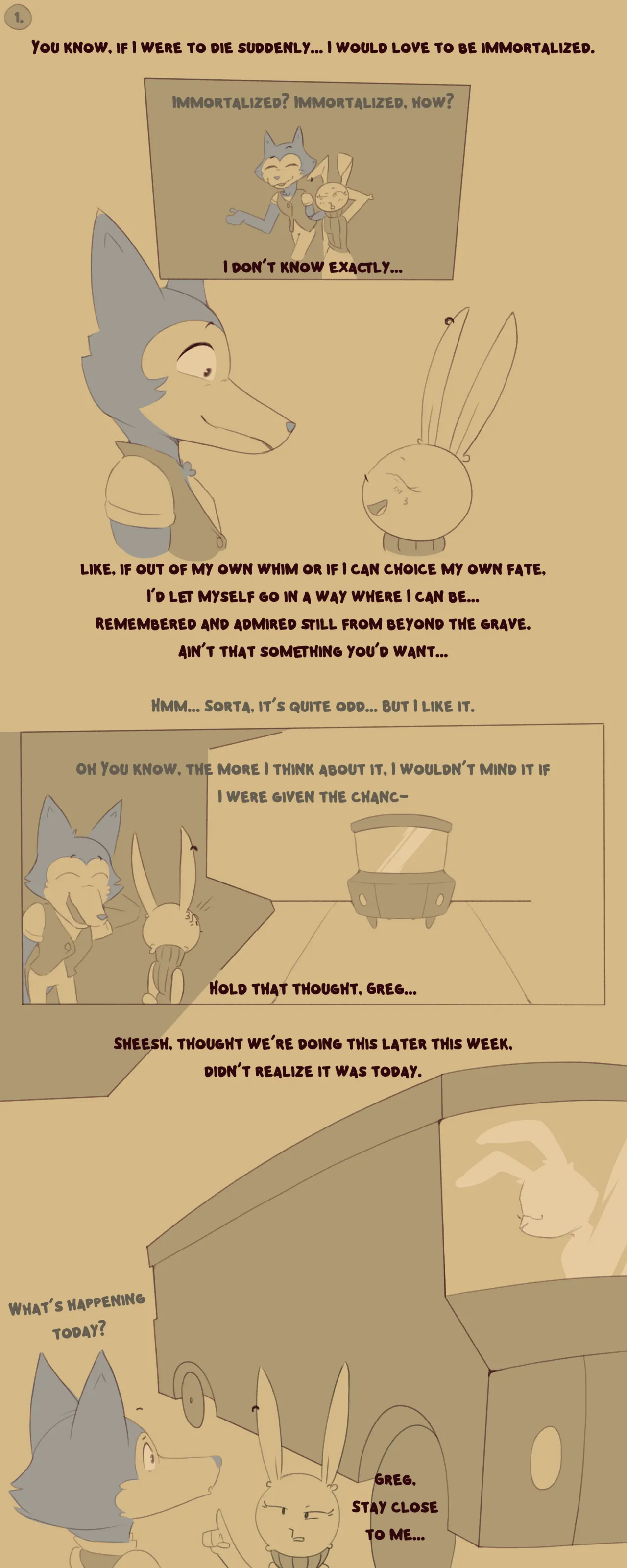 Beach Bun page 1 full