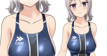 おっぱい競泳さん cover