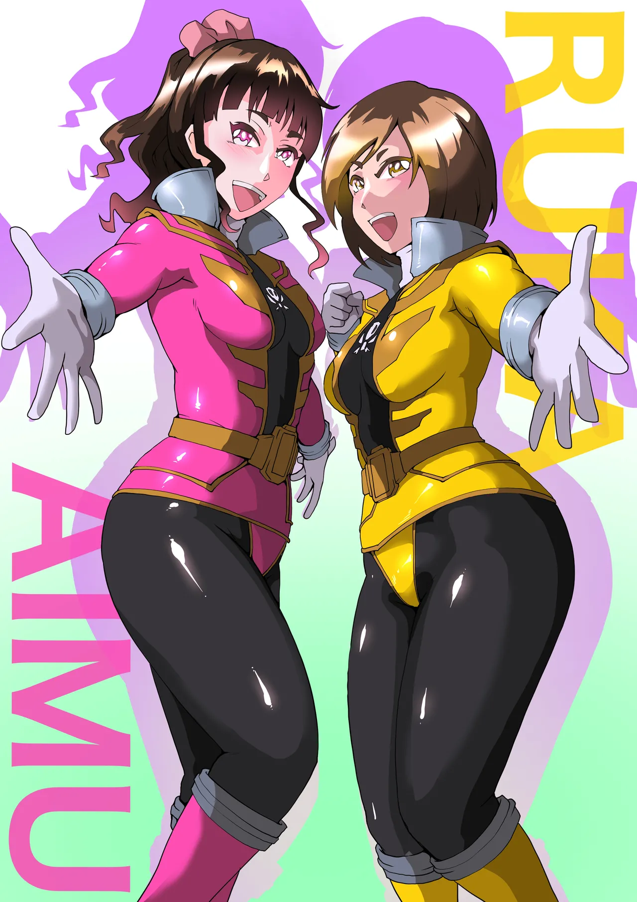 ゴーカイヒロインズ鼻ズボ地獄！ page 2 full