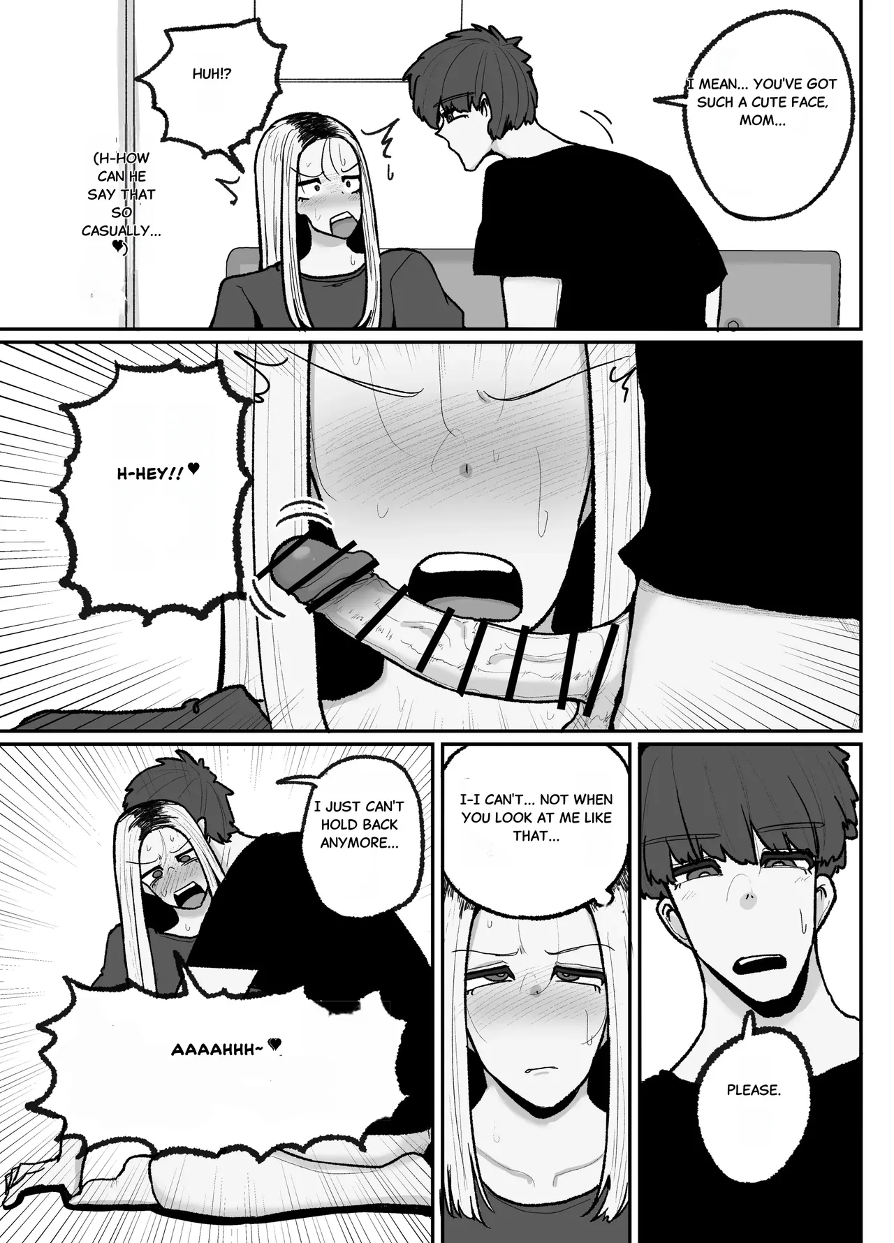 Hitori Musuko to Kindan no Kisu Hame Nakadashi Shite Shimau Moto Yanmama Ōto Miyako page 6 full