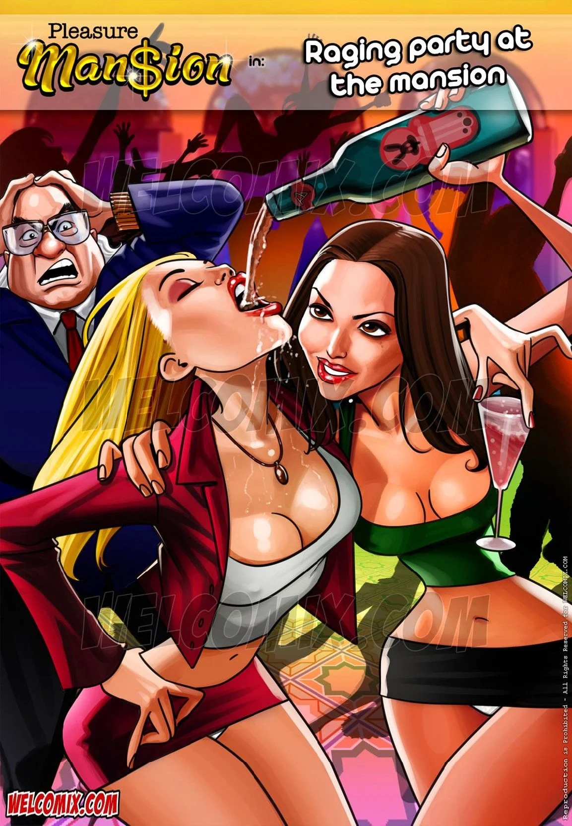 Pleasure Mansion in Raging party at the mansion page 1 full