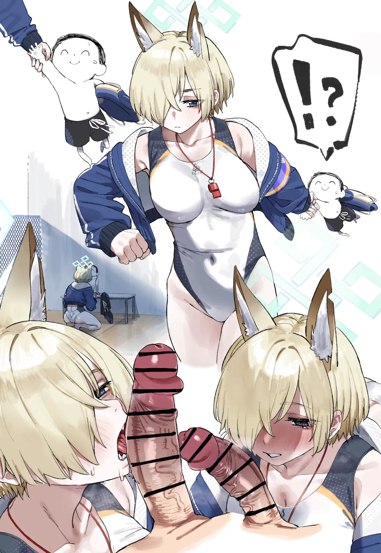 水着秘密フェラ page 1 full