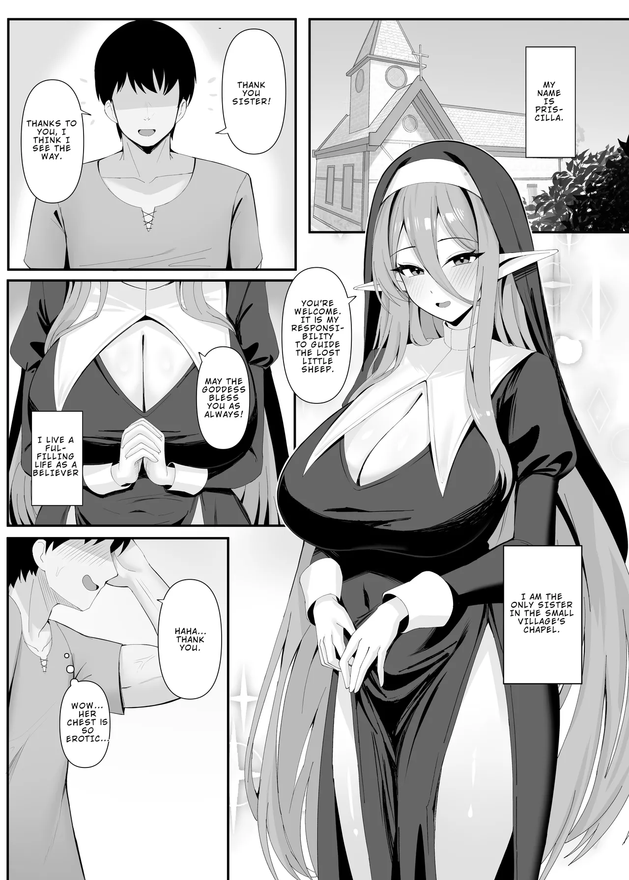 Hatsujouki no Elf Sister wa Mainichi Joukachuu | The Elf Sister in Heat is Aroused Every Day page 2 full
