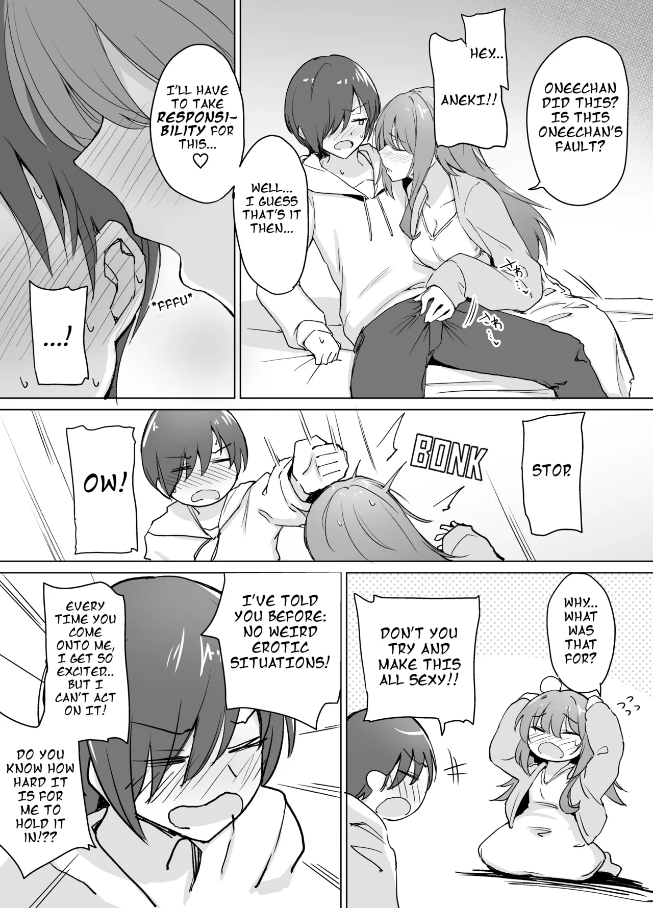 Moumoku Uza-Garami Onee-chan to Chotto Ecchi na Wacha-Wacha Nakayoshi Hon. page 5 full