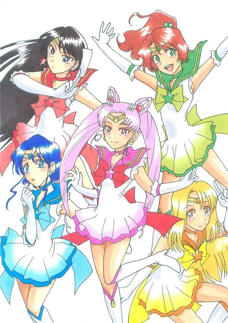 sailor moon art compilation page 3 full