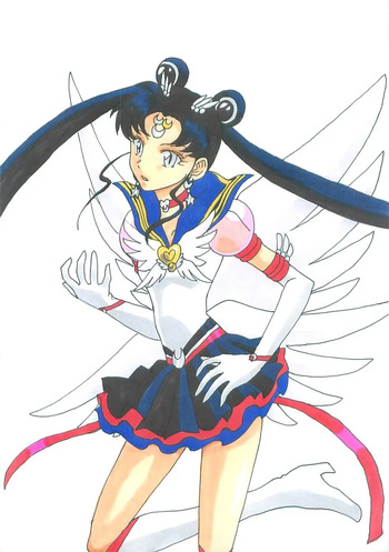 sailor moon art compilation cover