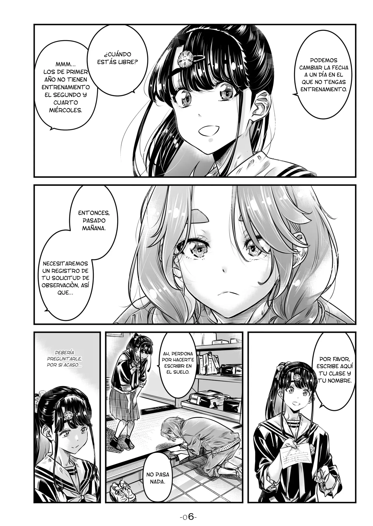 Nadeshiko Hiyori 2nd season - SERIES of GIRL's LOVE STORY ~episode 5~ page 7 full