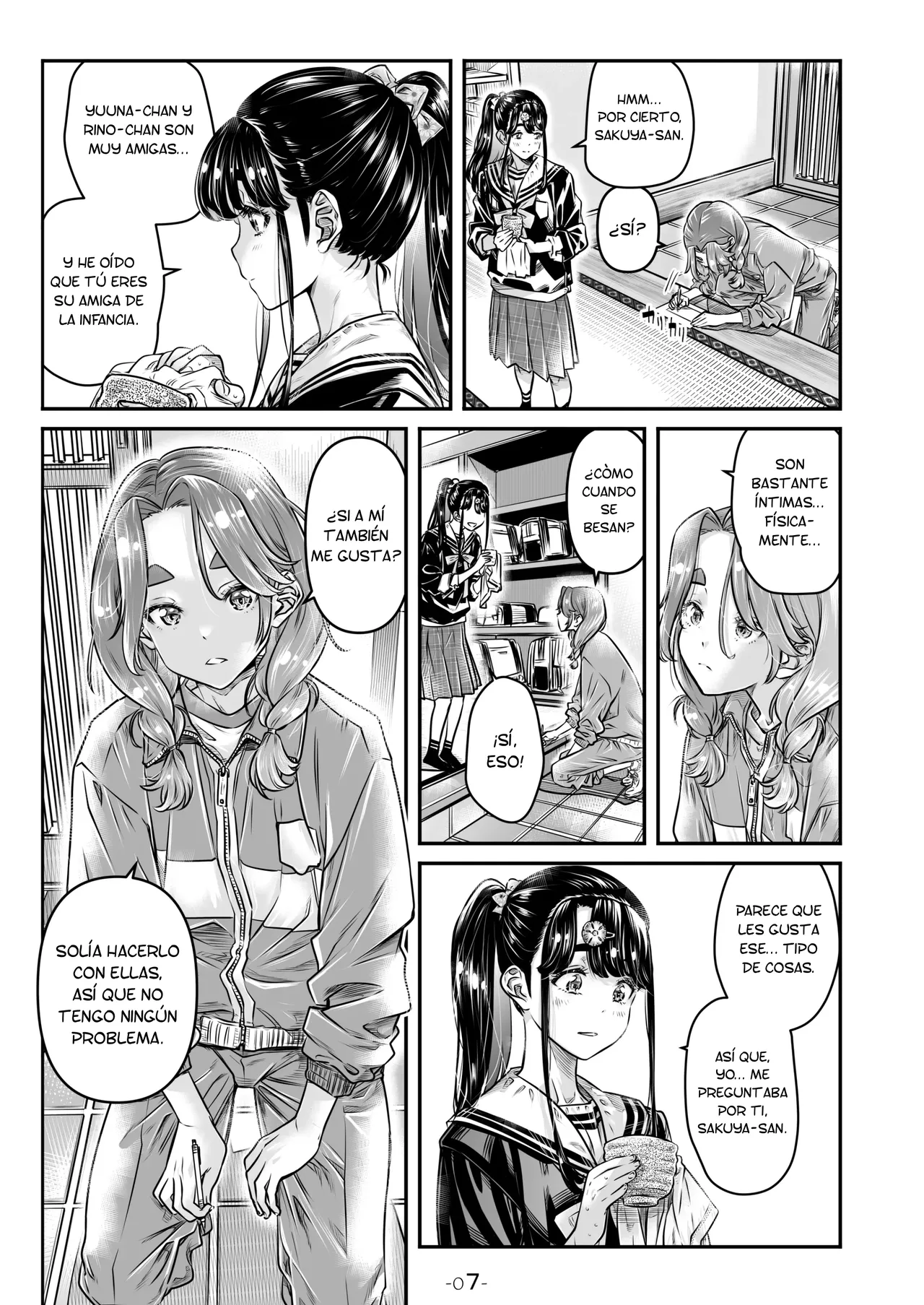Nadeshiko Hiyori 2nd season - SERIES of GIRL's LOVE STORY ~episode 5~ page 8 full