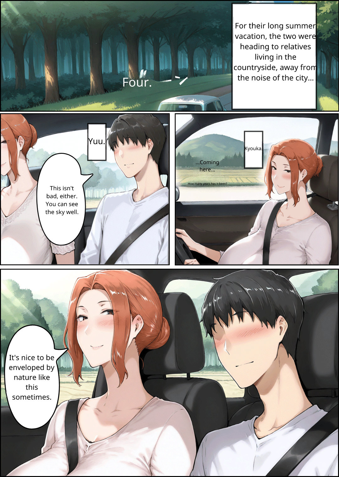 NTR Inaka Kikou -Kairaku ni Ochiru Natsu- page 3 full
