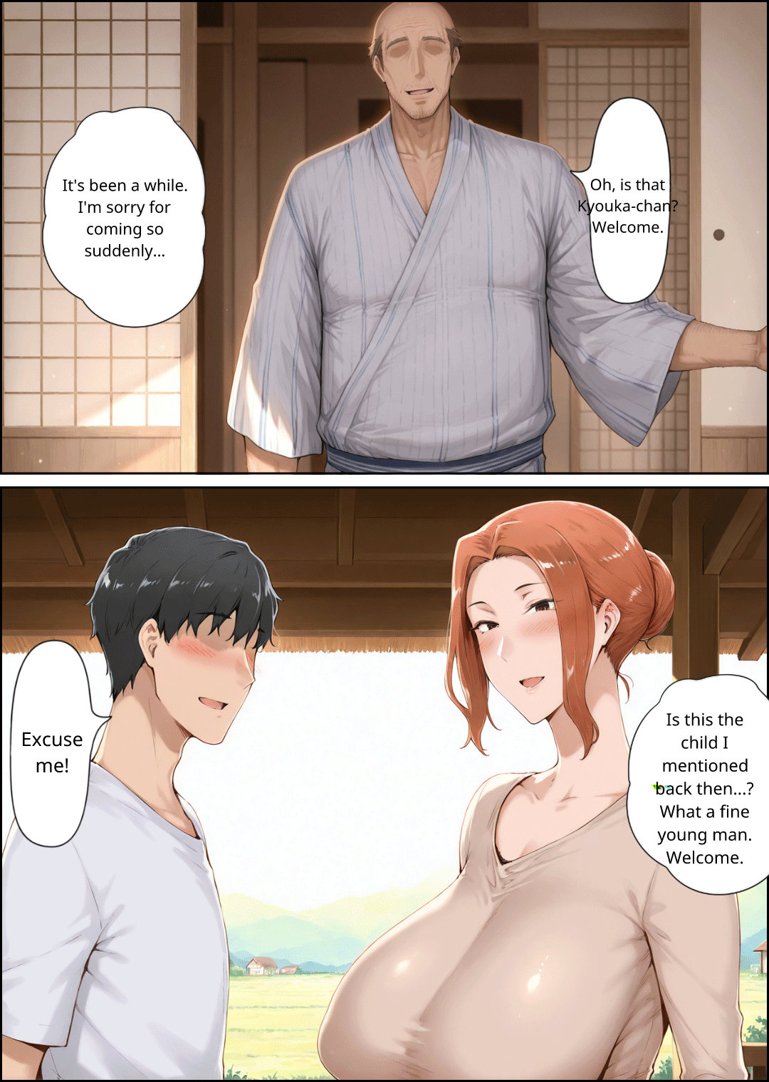 NTR Inaka Kikou -Kairaku ni Ochiru Natsu- page 5 full