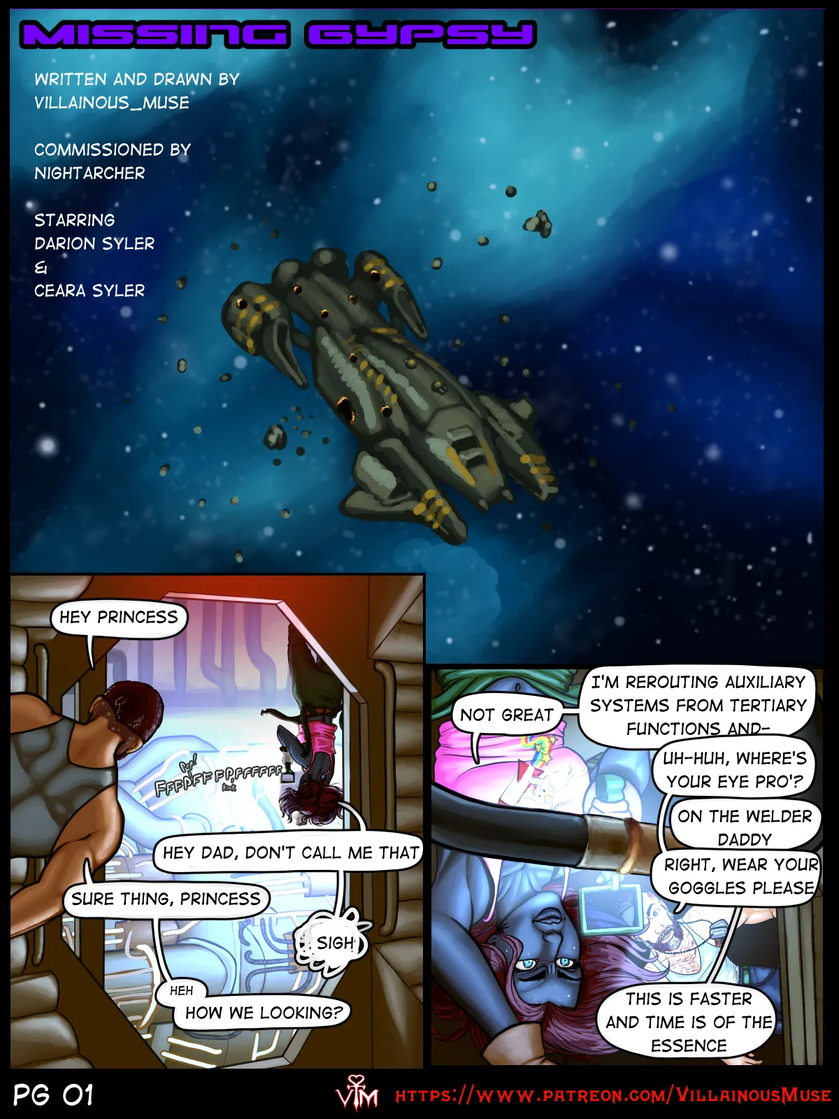 Missing Gypsy page 1 full