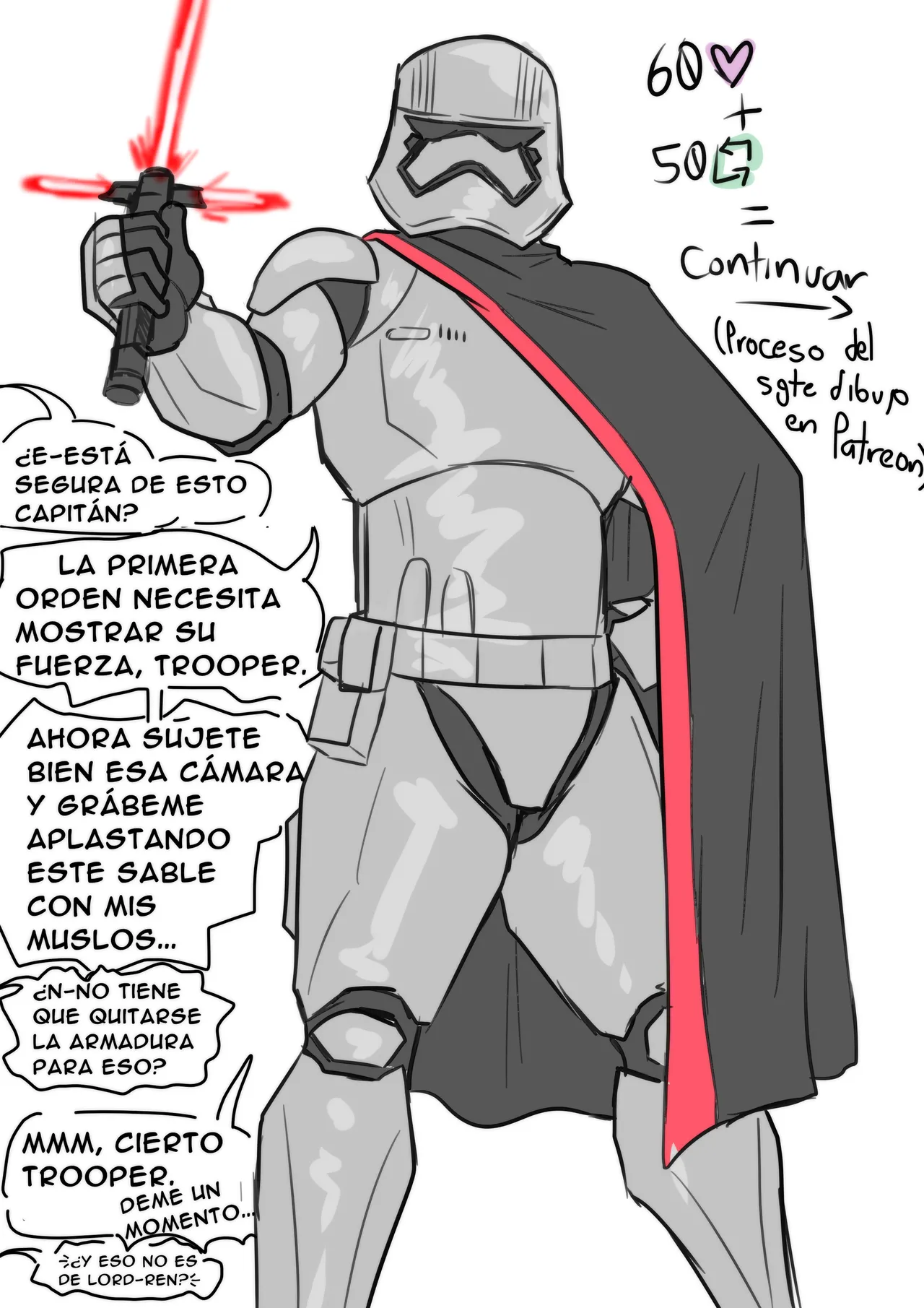 Captain Phasma's Strip Game page 2 full