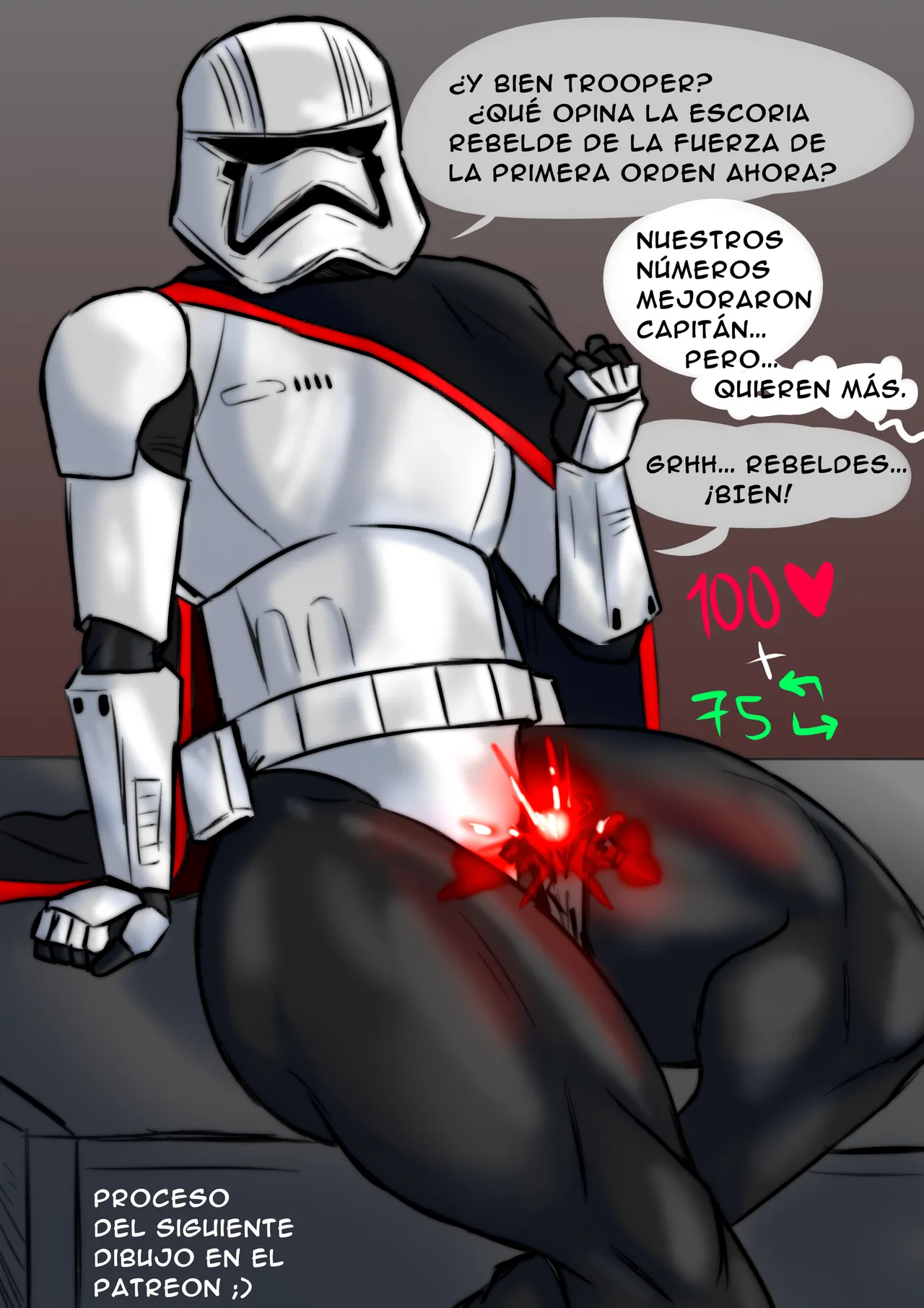 Captain Phasma's Strip Game page 3 full
