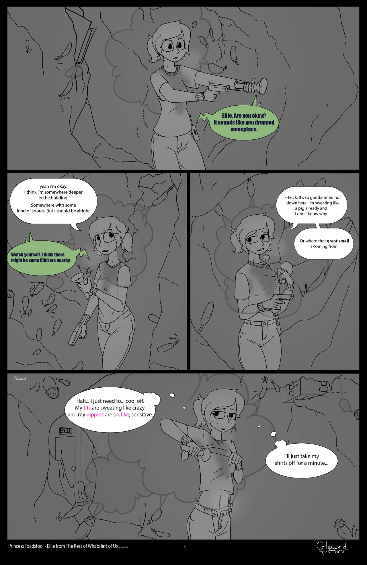 Not Ellie Bimbo Princess Toadstool page 1 full