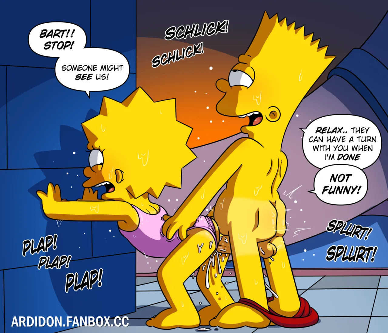 Bart and Lisa page 10 full