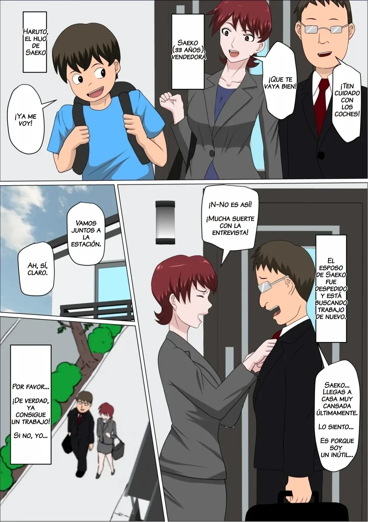 Musuko no Doukyuusei ni Makura Eigyou Monogatari 8｜Una Anécdota sobre Mí Prostituyéndome con el Compañero de Clases de Mi Hijo 8 page 2 full