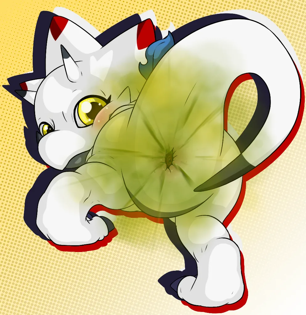 Gammamon Pooping + Gammamon Takes a Dump! page 9 full