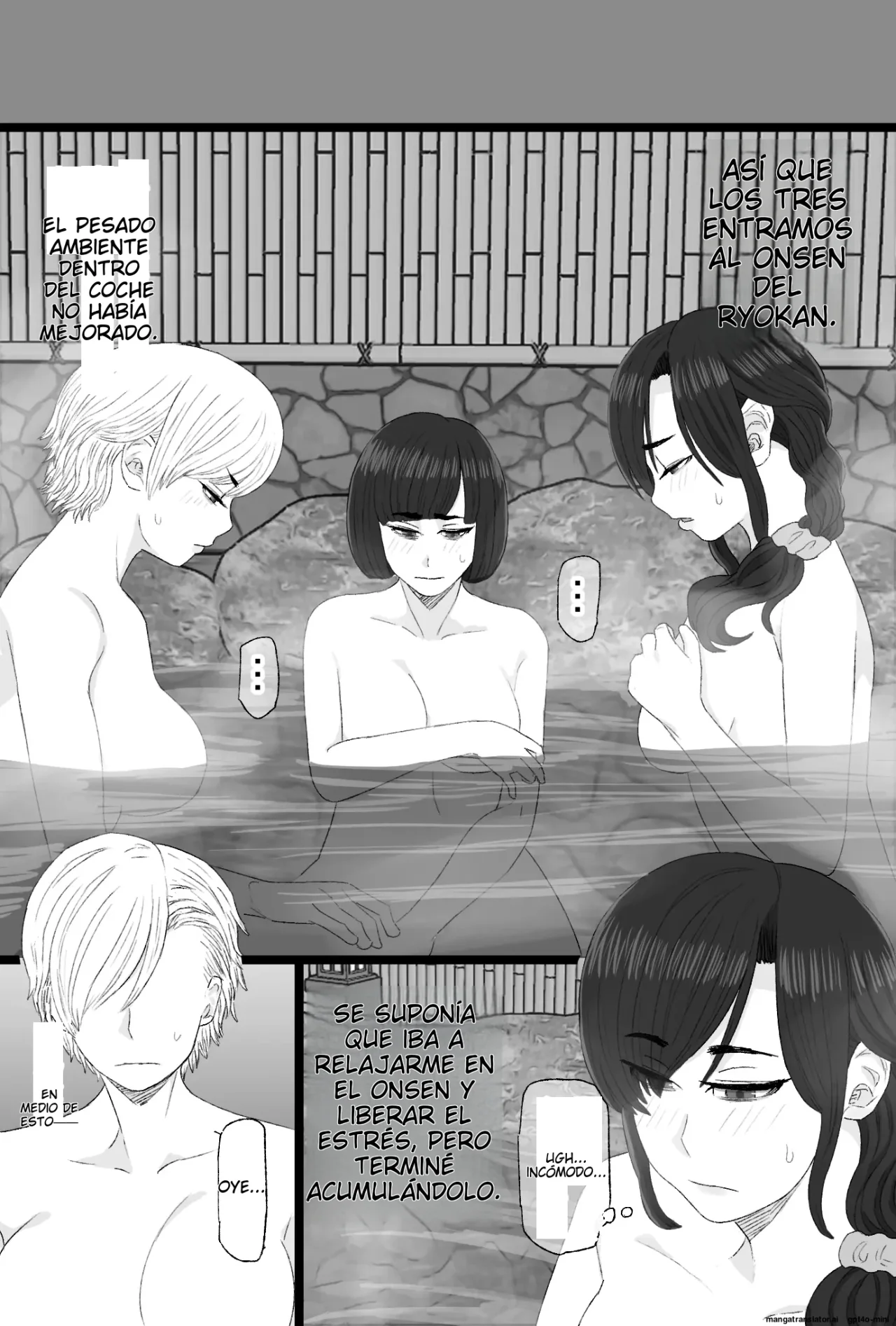 Senshoku Tsuma 8 ~4P Furin Onsen Ryokou Hen~｜Esposa Infiel 8 ~Viaje a la Fuente Termal de Infidelidad de 4 Personas~ page 7 full