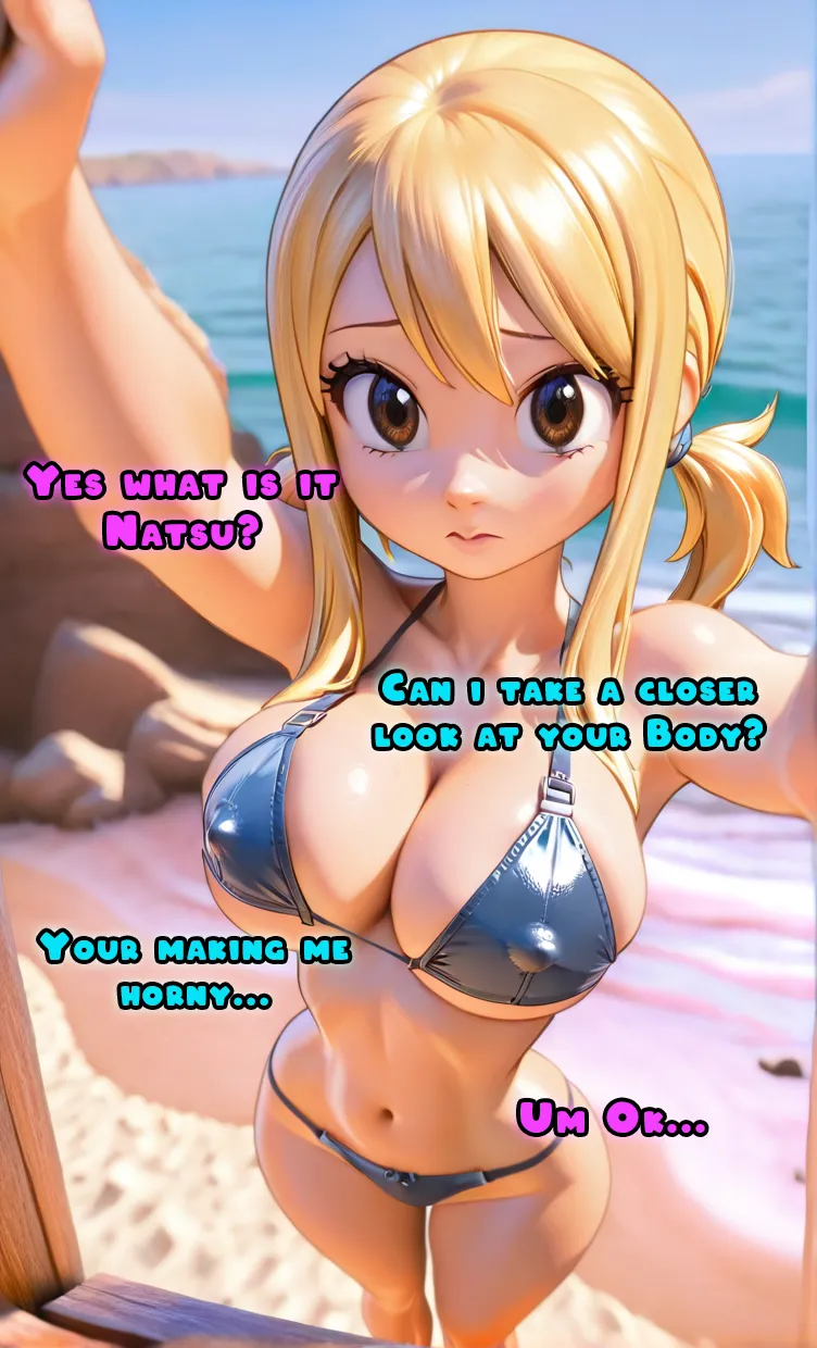 Lucy &amp; Natsu's day at the Beach page 2 full