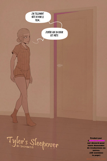 Tyler at sleepover part.1 cover