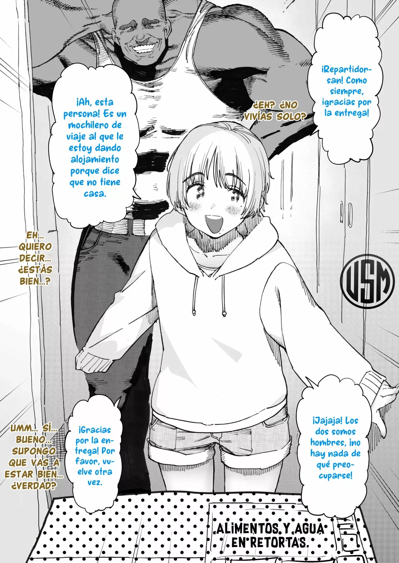 Cuando trabajaba como repartidor, vi un cambio sorprendente en el dueño de la casa en la que entregaba page 1 full