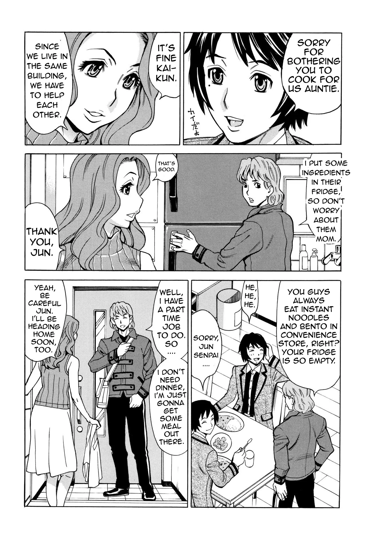 Oba-san dakedo, Daite Hoshii Ch.8 page 6 full