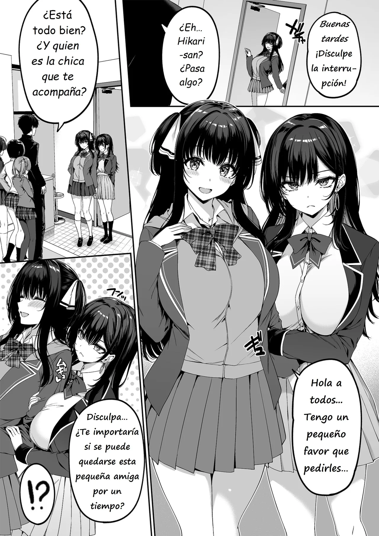 InCha Couple ga You Gal-tachi to SEX Training Suru Hanashi 5 | Una Pareja de Nerds y Unas Divertidas Gals Hacen Entrenamiento Sexual 5 page 9 full