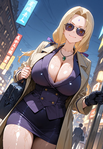 BUSTY WET WAIFUS ROUND THE BLOCK cover