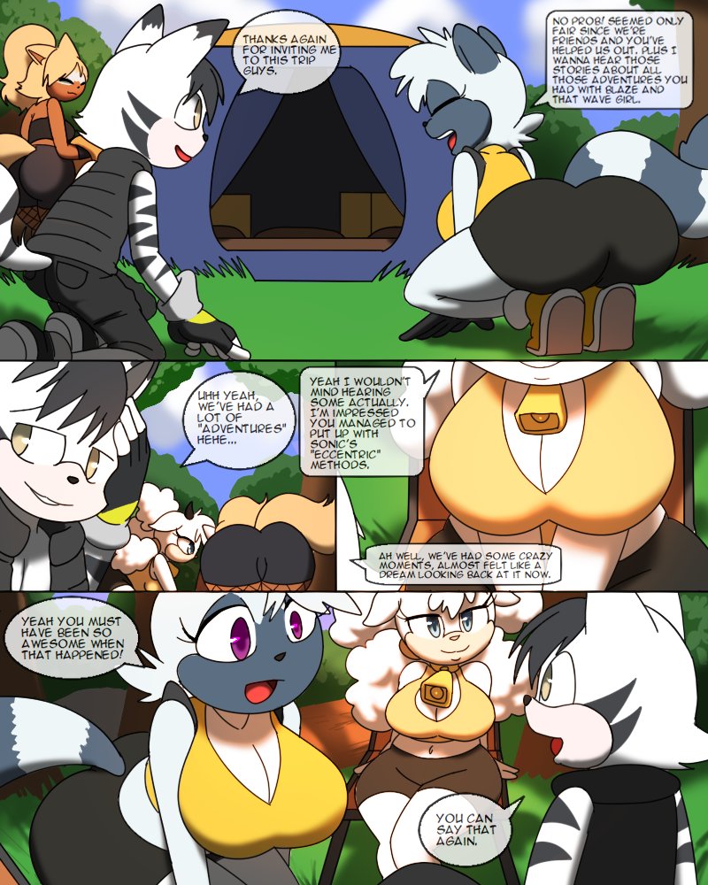 Campfire Sonic Comic page 1 full