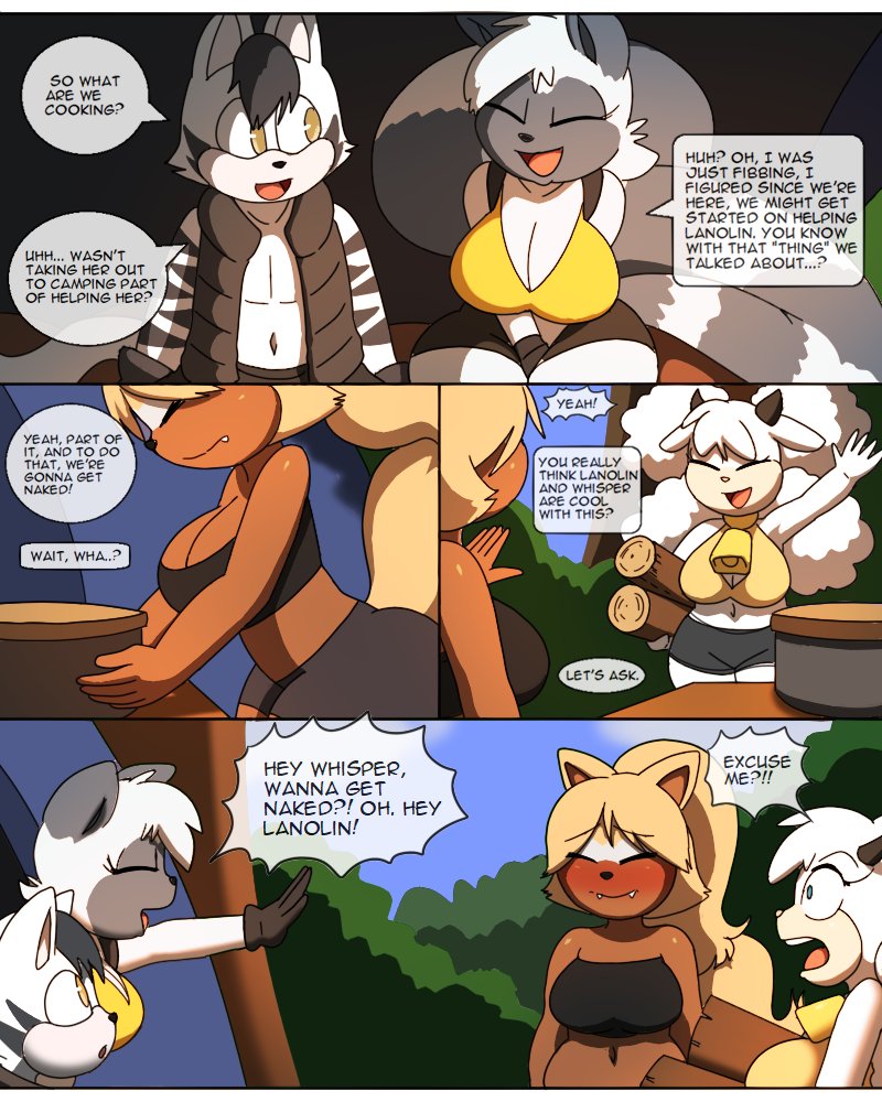 Campfire Sonic Comic page 3 full