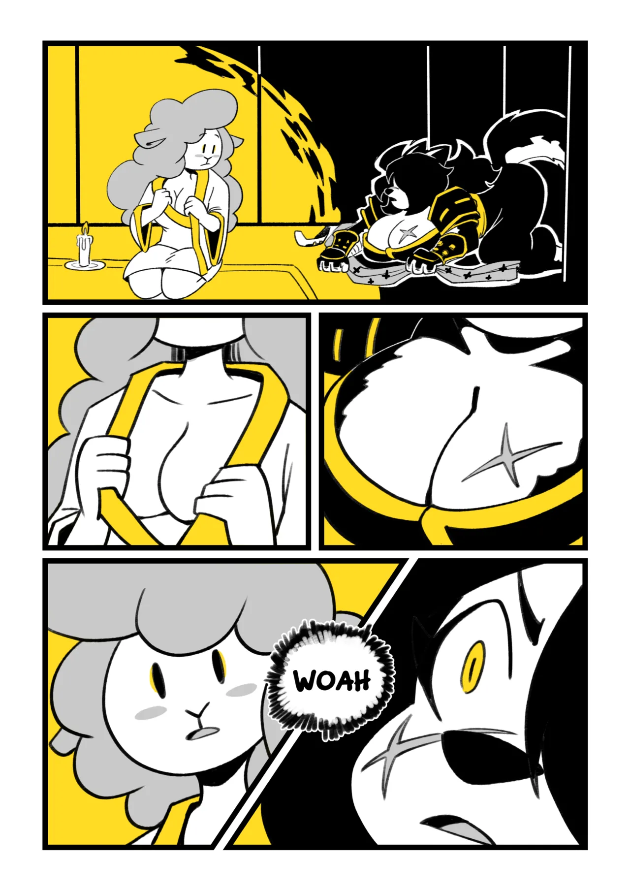 Hachimitsu Blade For Hire: Chapter 1 - Farewell to Arms page 10 full