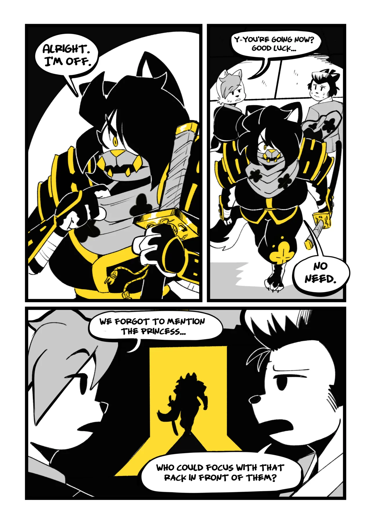 Hachimitsu Blade For Hire: Chapter 1 - Farewell to Arms page 5 full